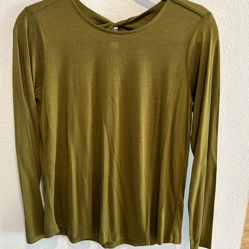 Elk Olive Long Sleeve Women's Jersey